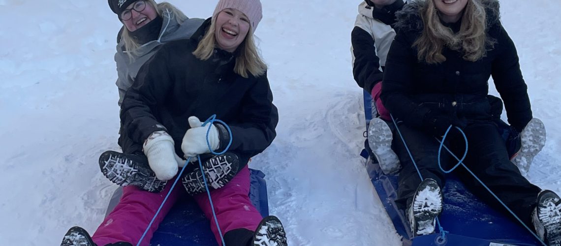 Pulkaåkning med Bsk och LiR
